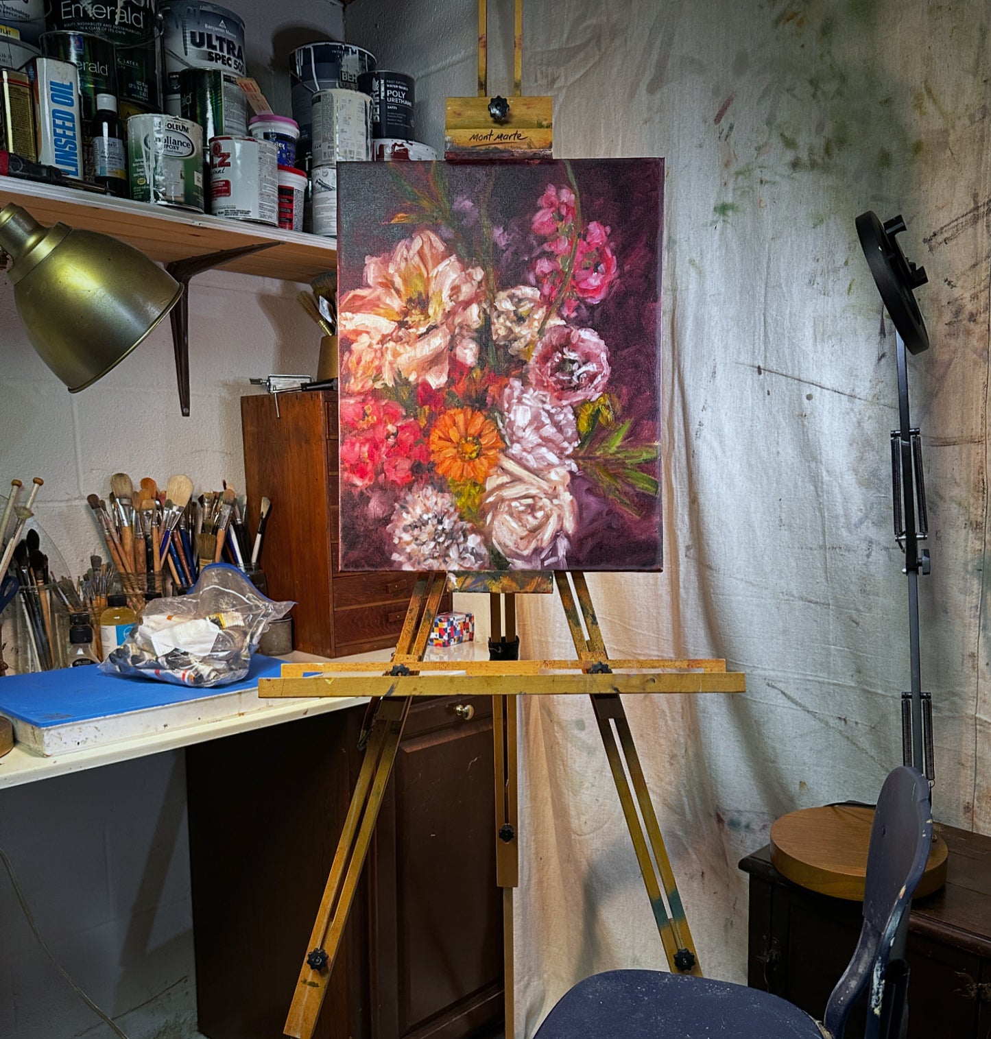 Flowers Like Jewels 16X20