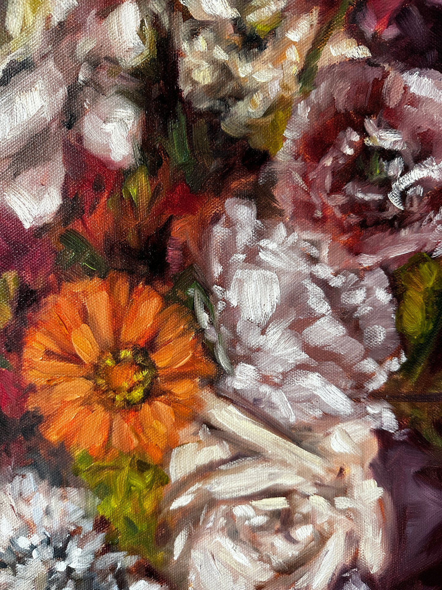 Flowers Like Jewels 16X20