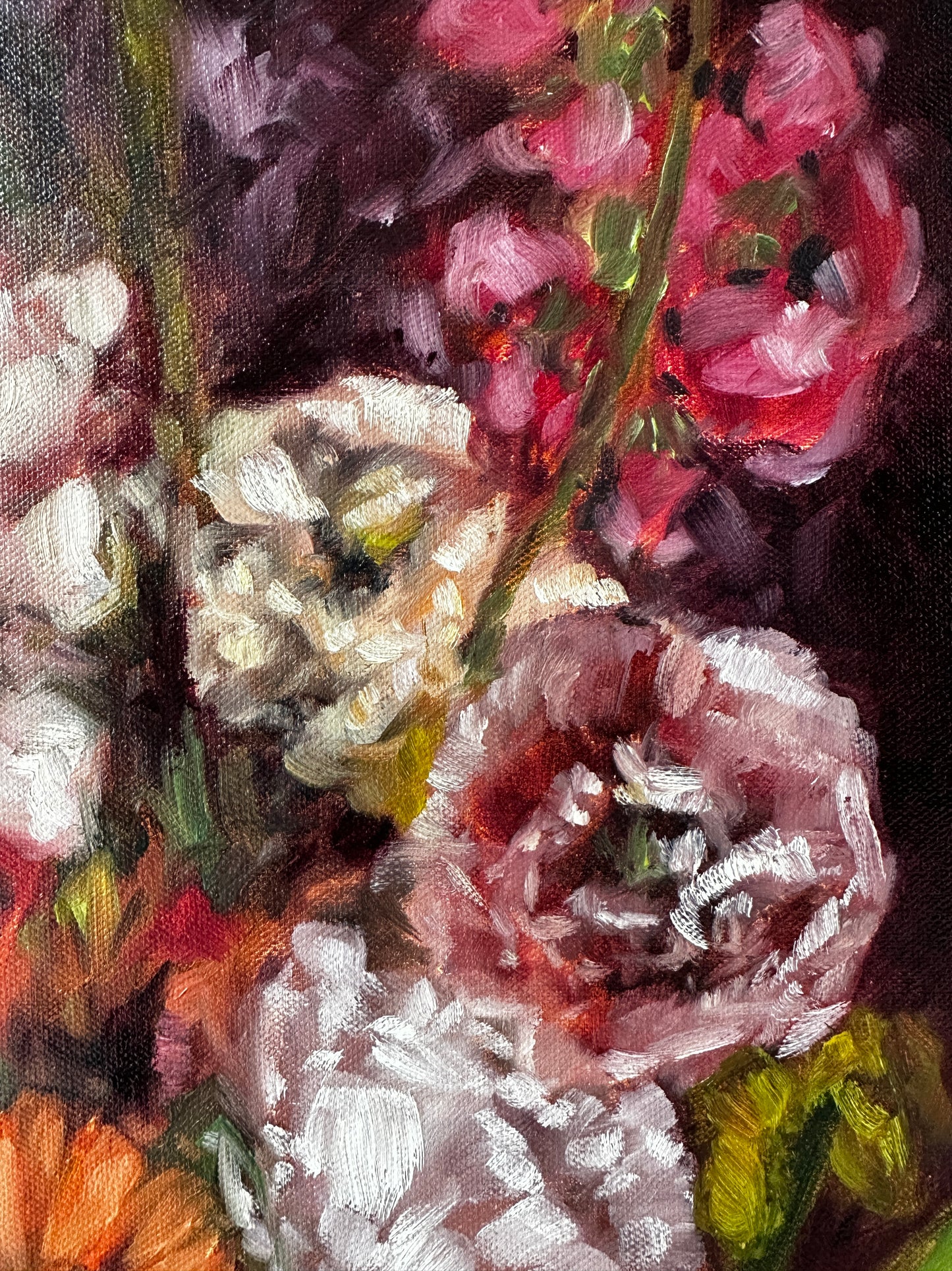 Flowers Like Jewels 16X20