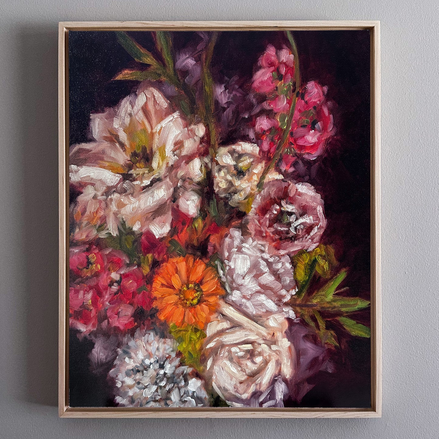 Flowers Like Jewels 16X20