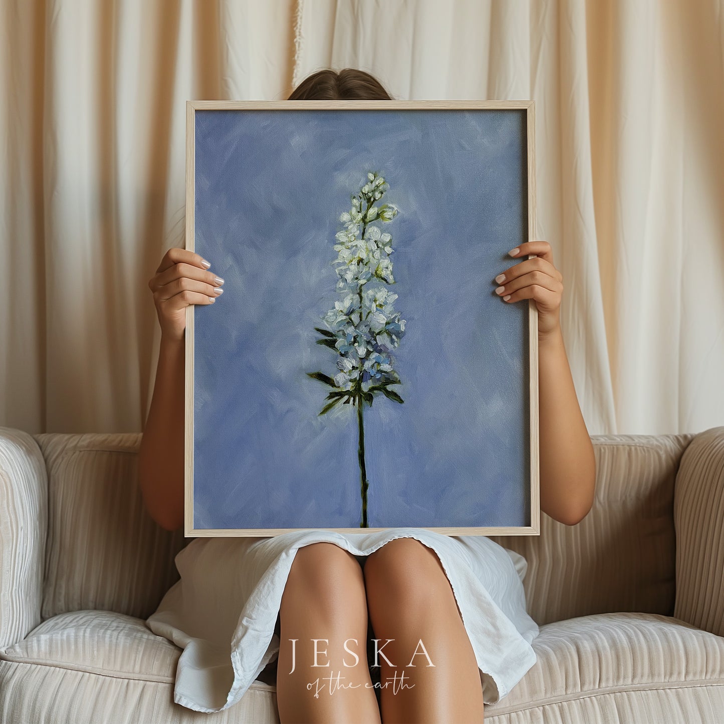 "Larkspur in Blue"